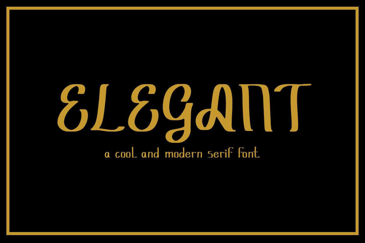 Elegant Font