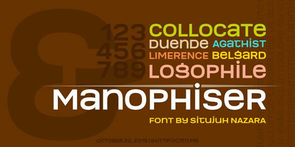 Manophiser Font