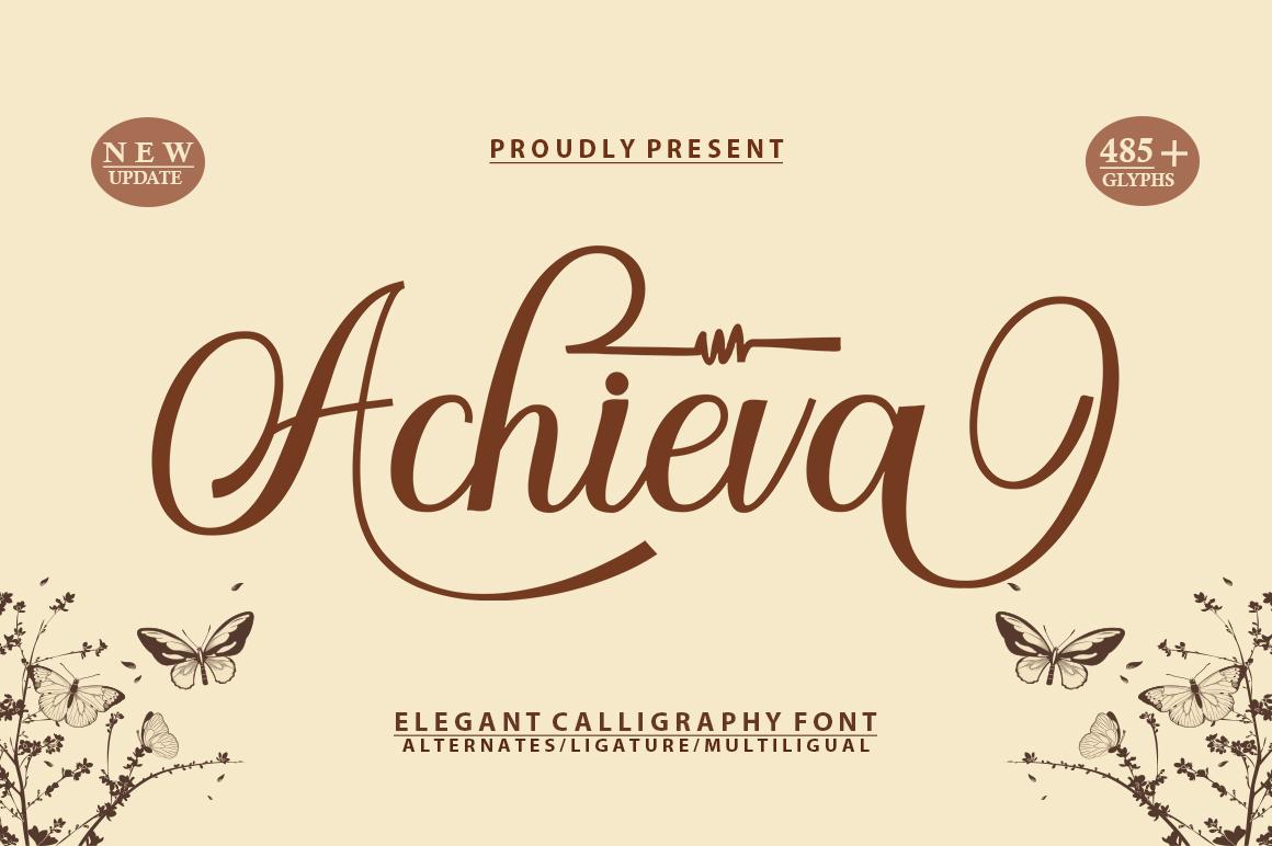 Achieva Font