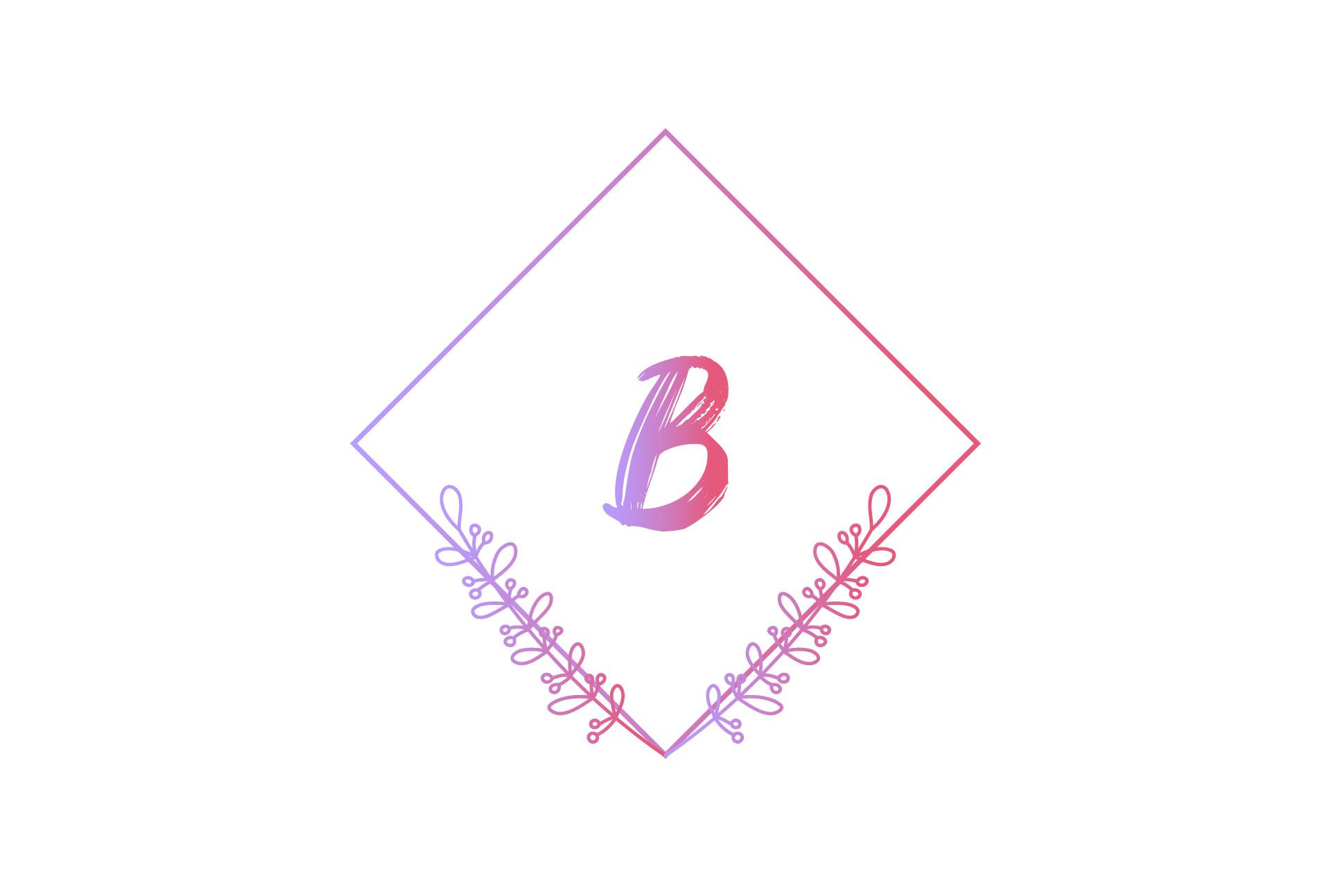 Alphabet Monogram Logo Modern