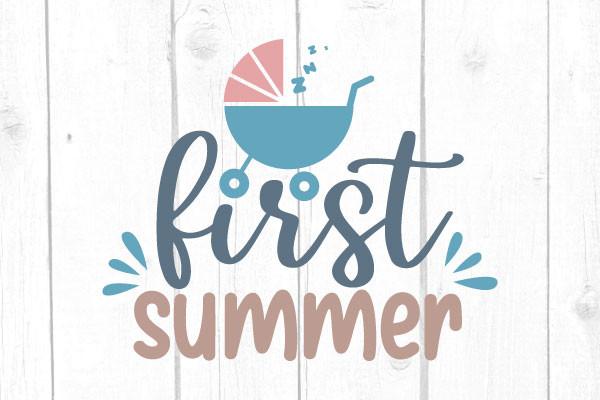 First Summer Svg