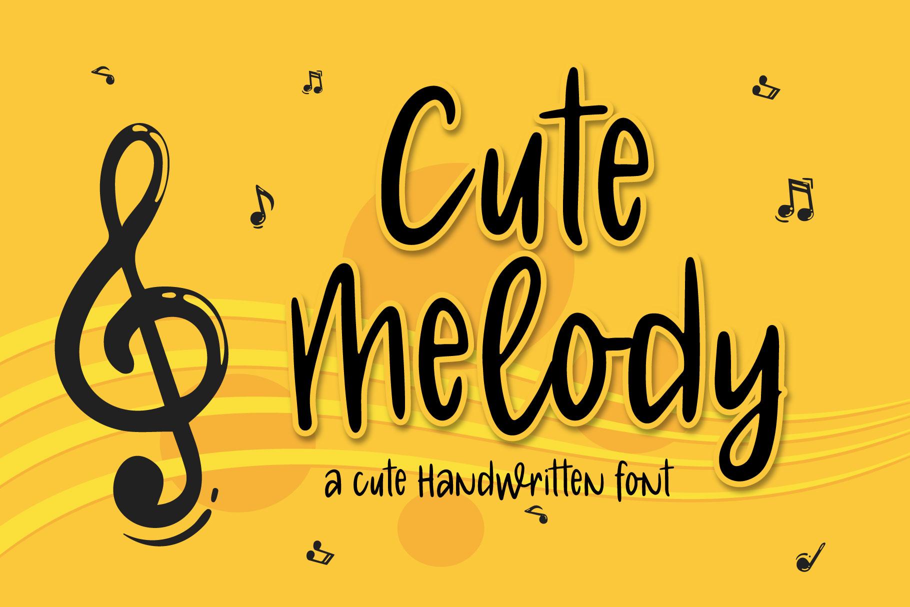 Cute Melody Font