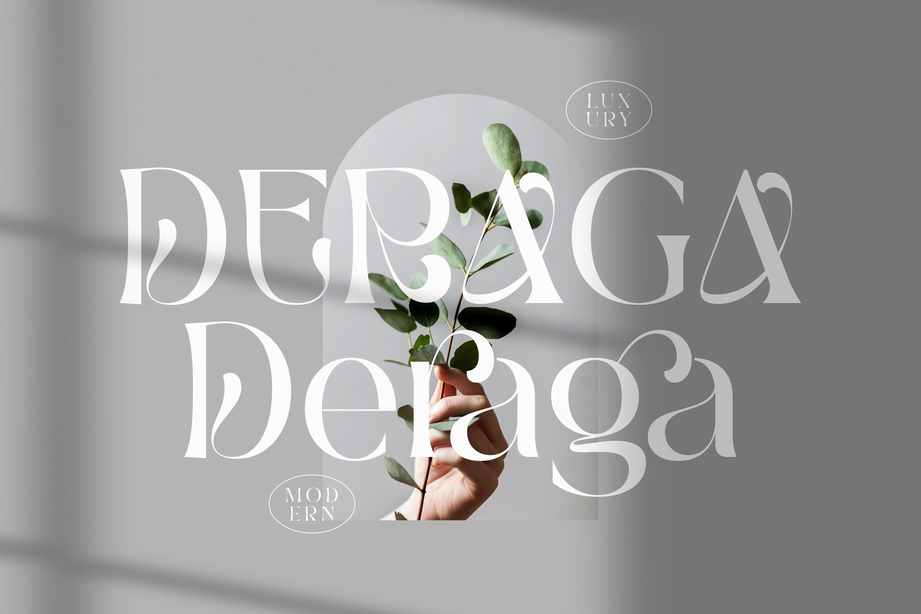 Deraga Font