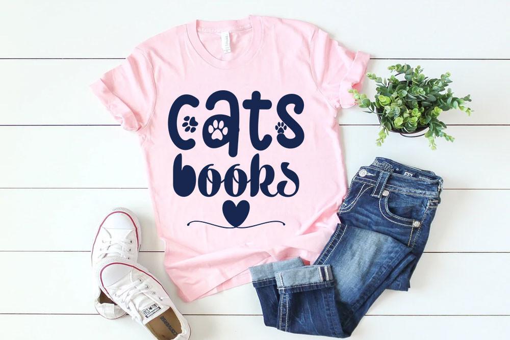 Cat Svg Design, Cats Books