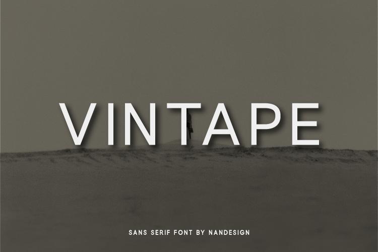 Vintape Font