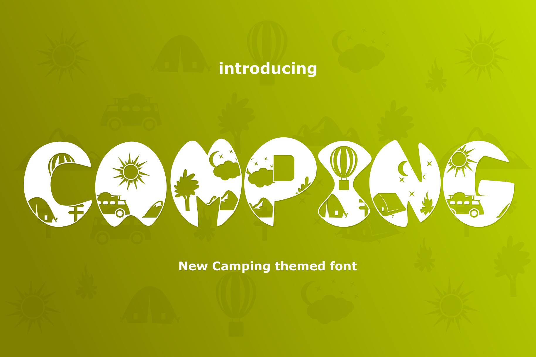 Camping Font