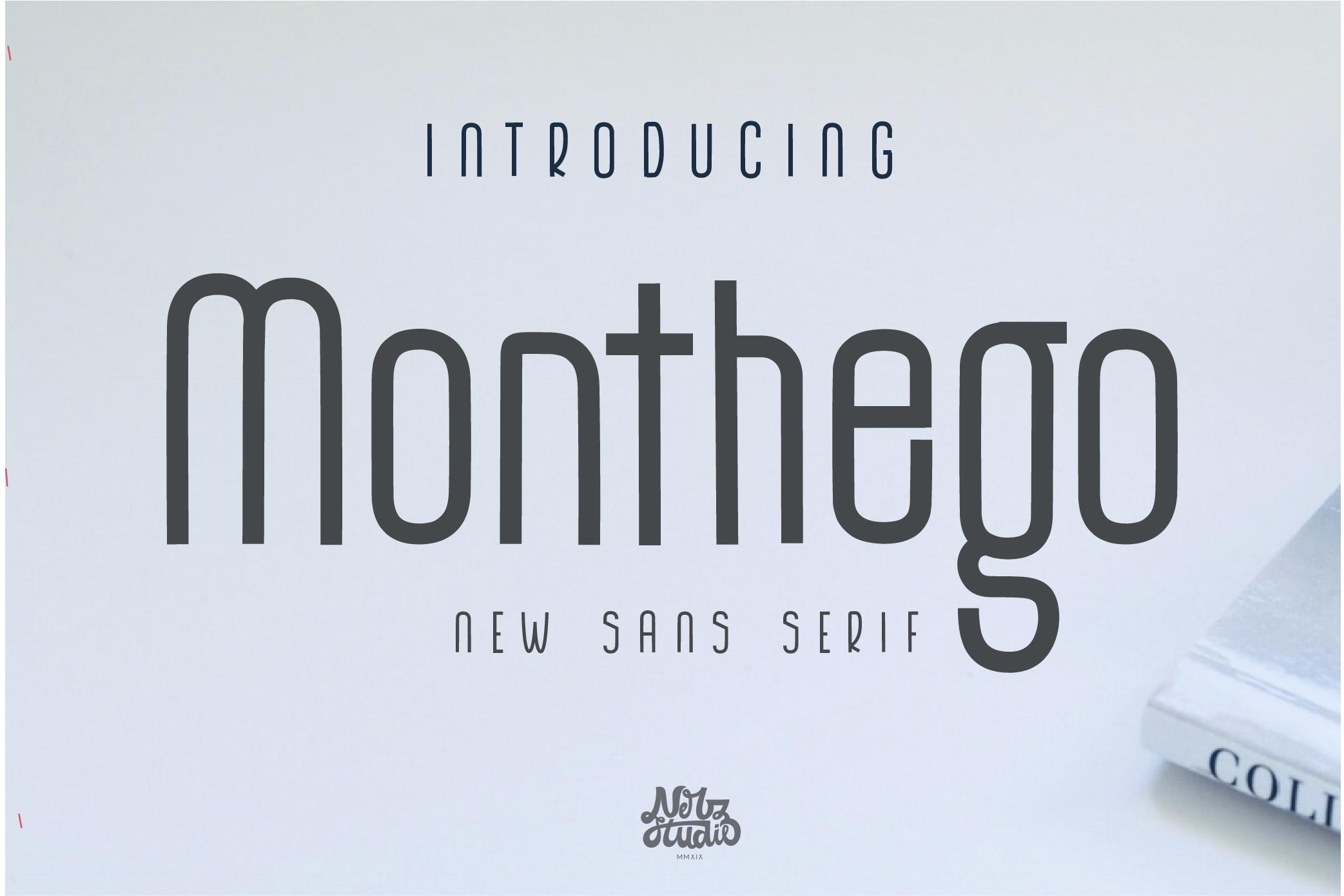 The Monthego Font