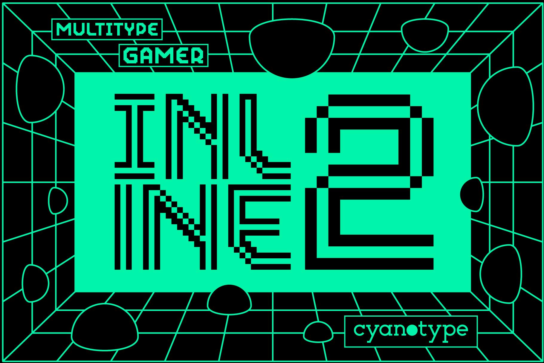 Gamer Inline 2 Font