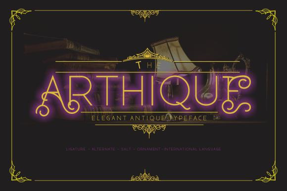 Arthique Font