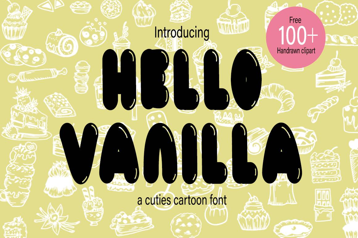 Hello Vanilla Font