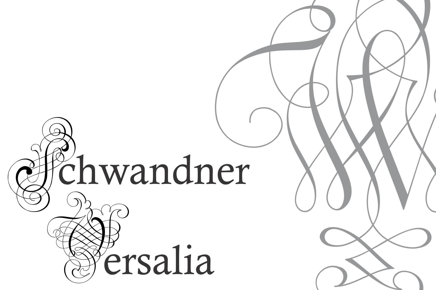 Schwandner Versalia Font