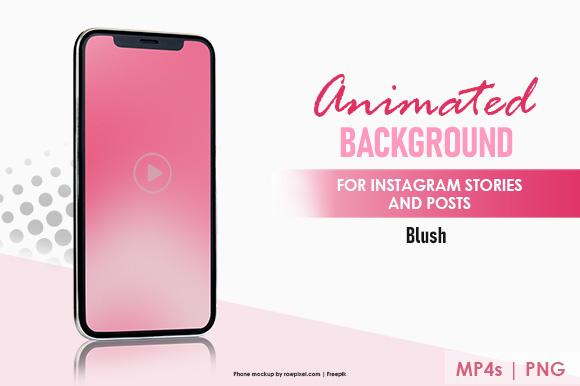 Animated Gradient Background - Pink