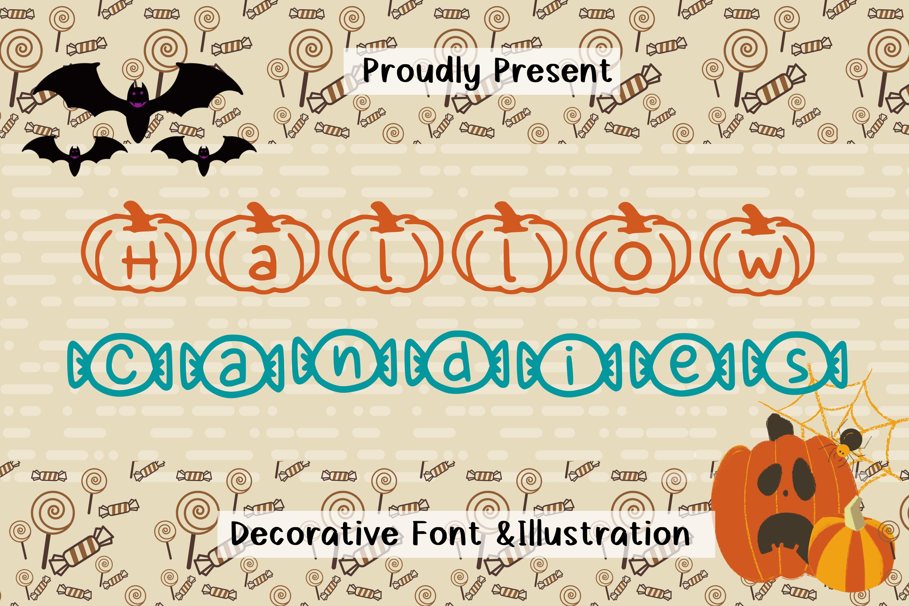 Hallow Candies Font