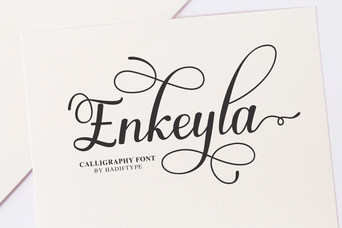 Enkeyla Script Font