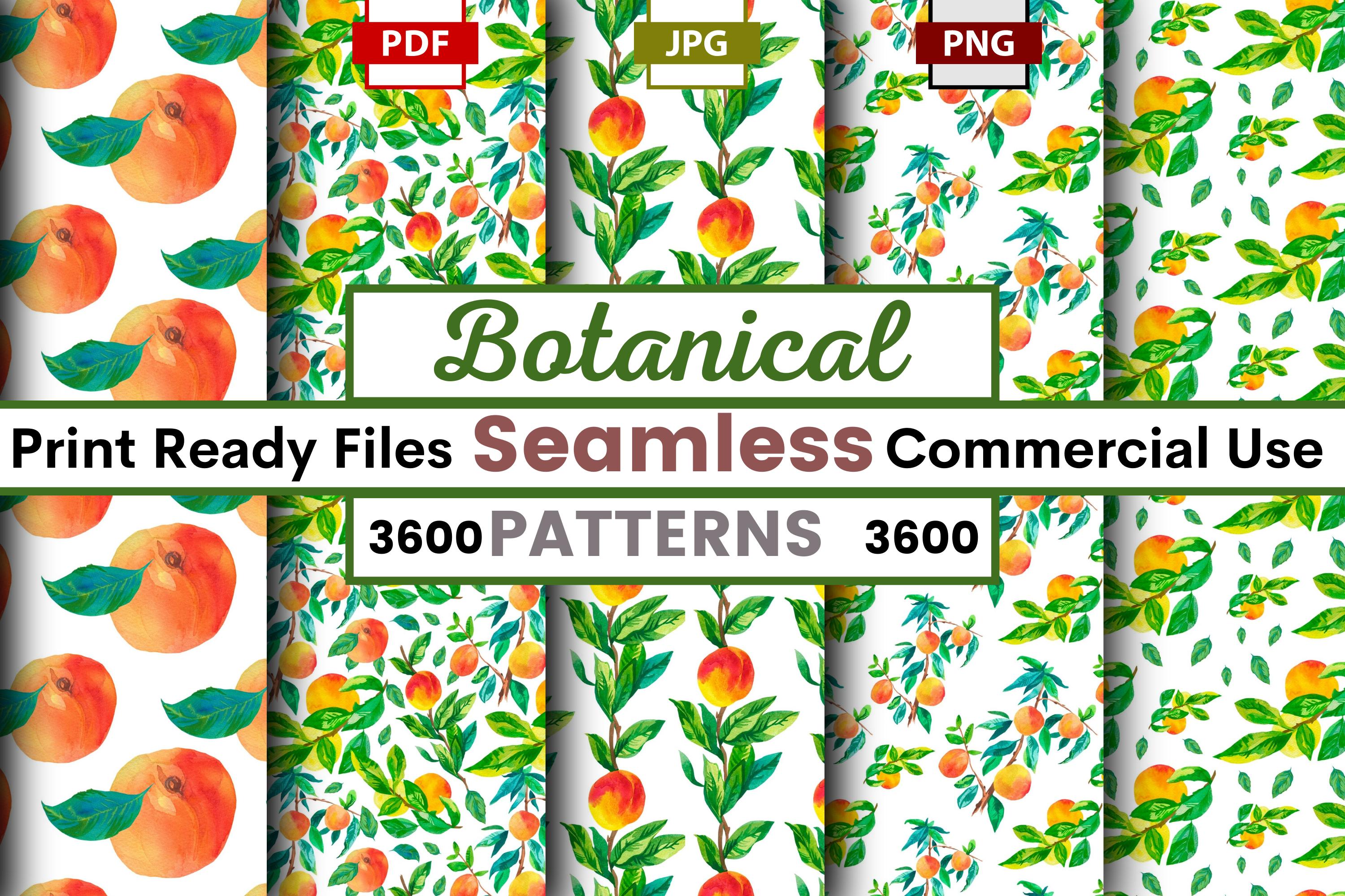Botanical Seamless Patterns