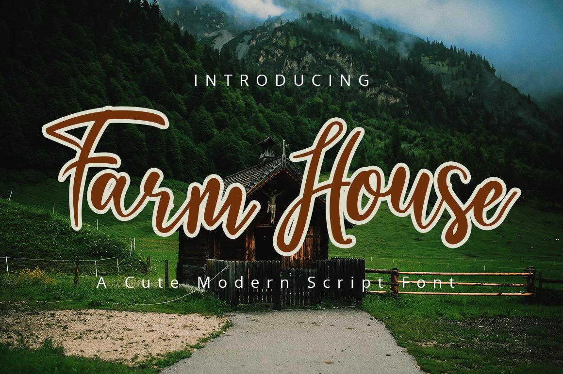 Farmhouse Font