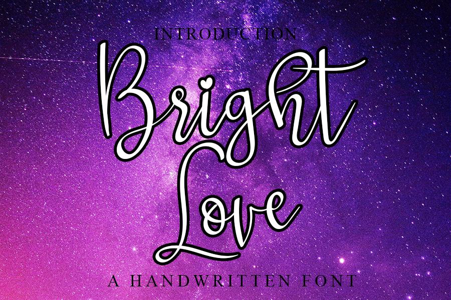 Bright Love Font