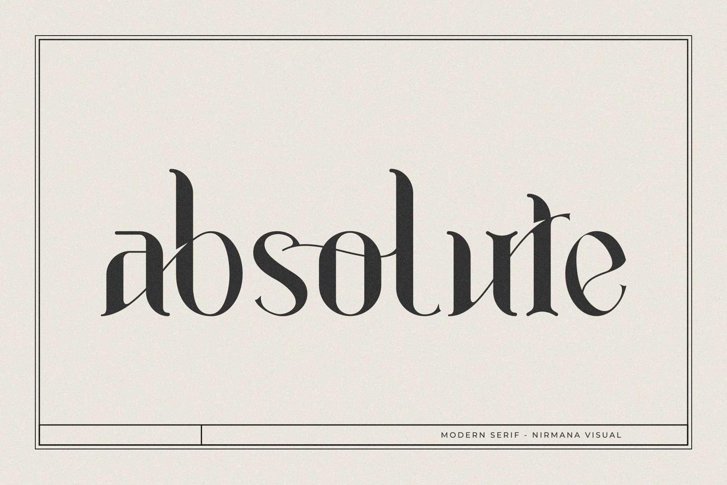 Absolute Font