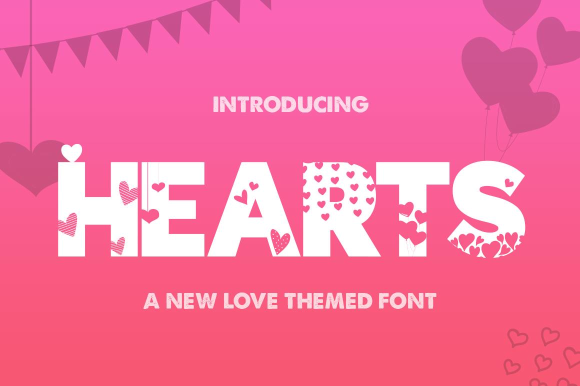 Hearts Font