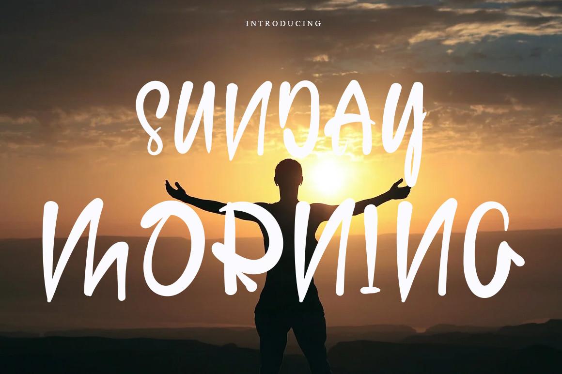 Sunday Morning Font