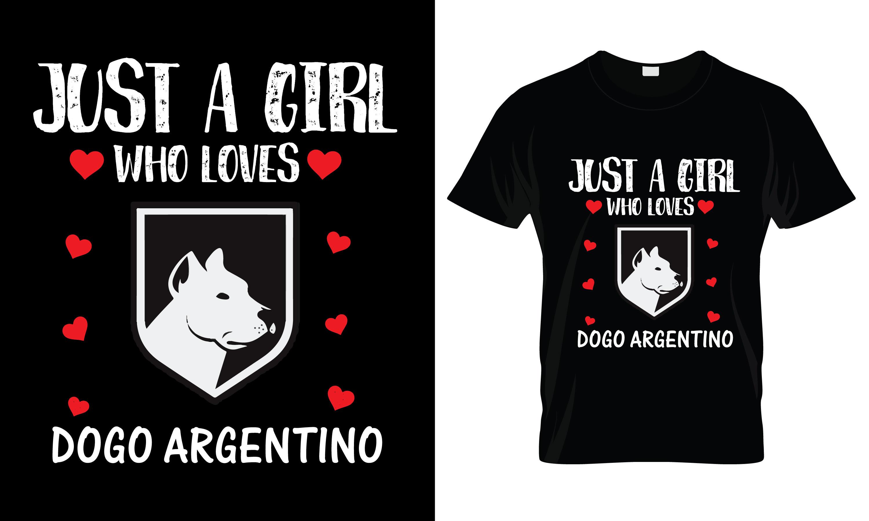 Just a Girl Who Loves Dogo T-Shirt