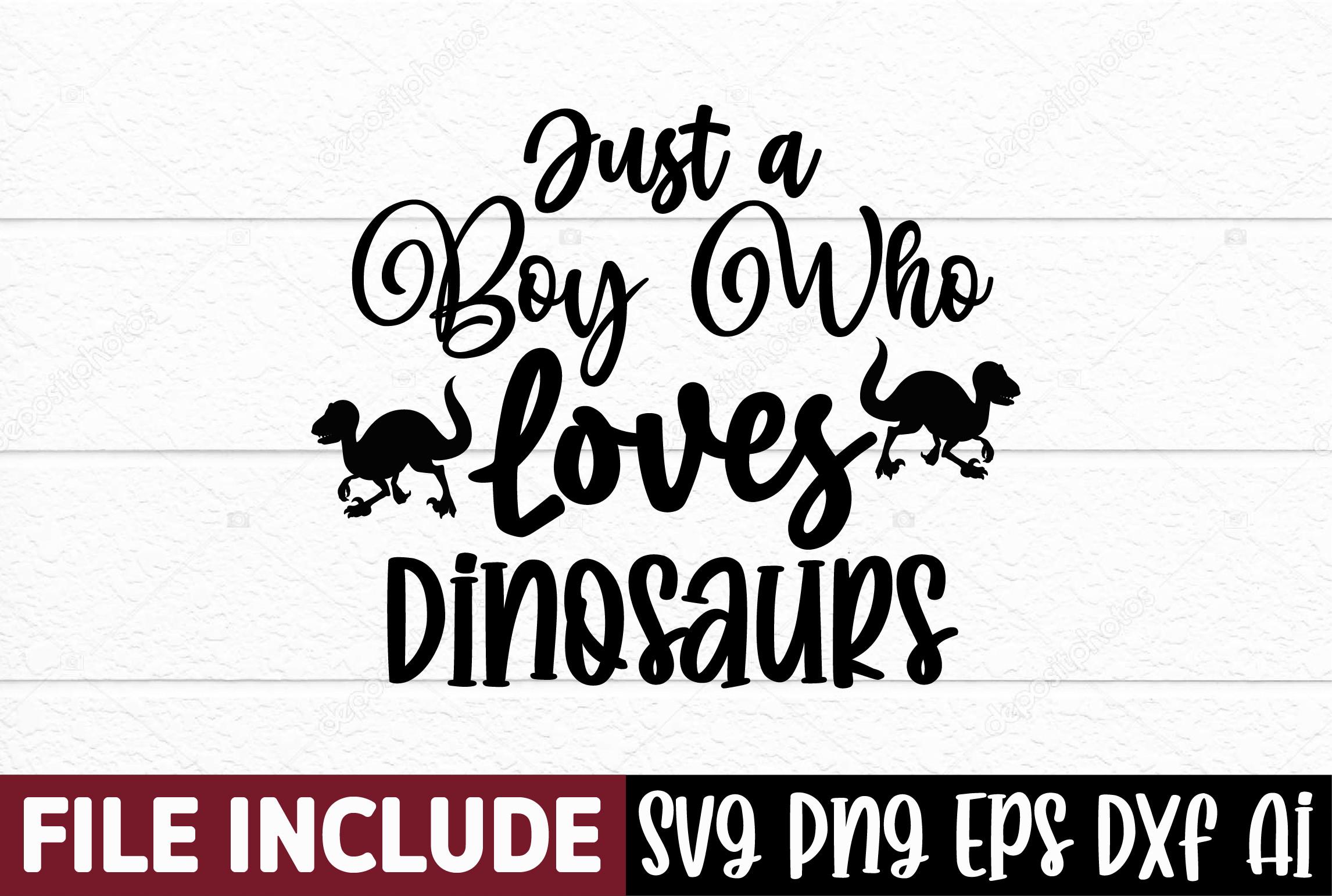 Just a Boy Who Loves Dinosaurs
