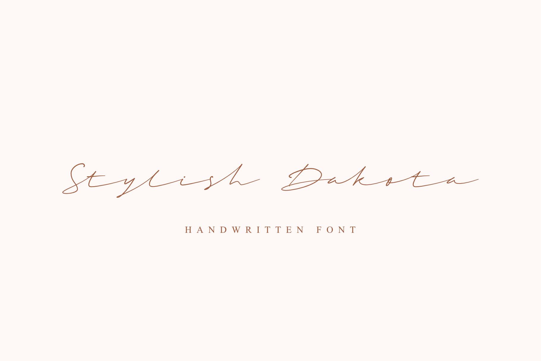 Stylish Dakota Font