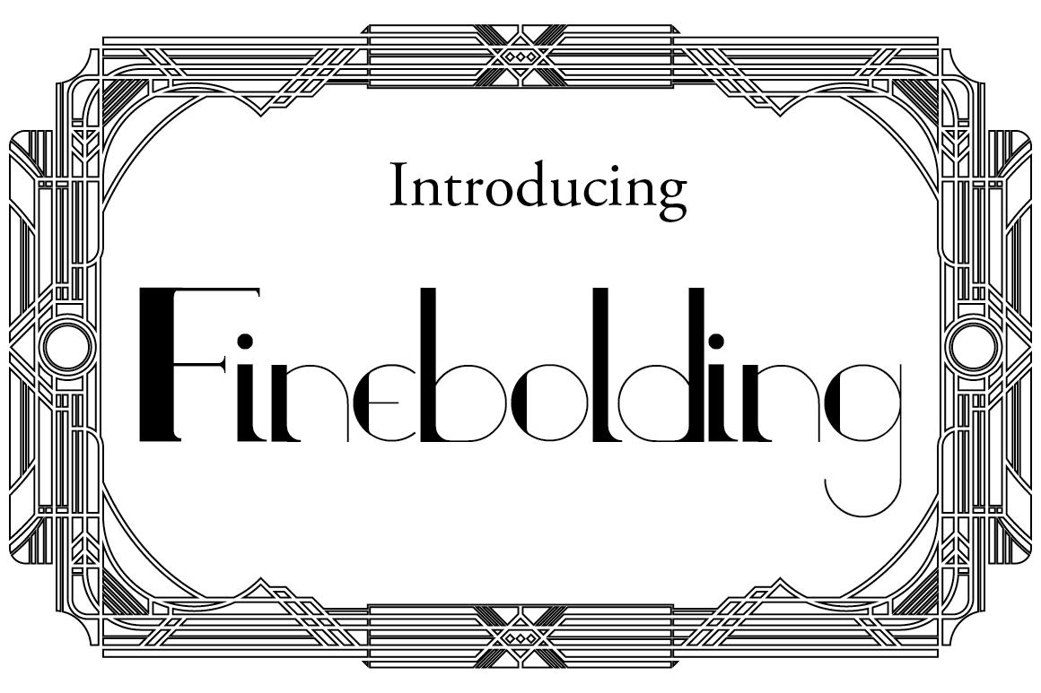 Finebolding Font