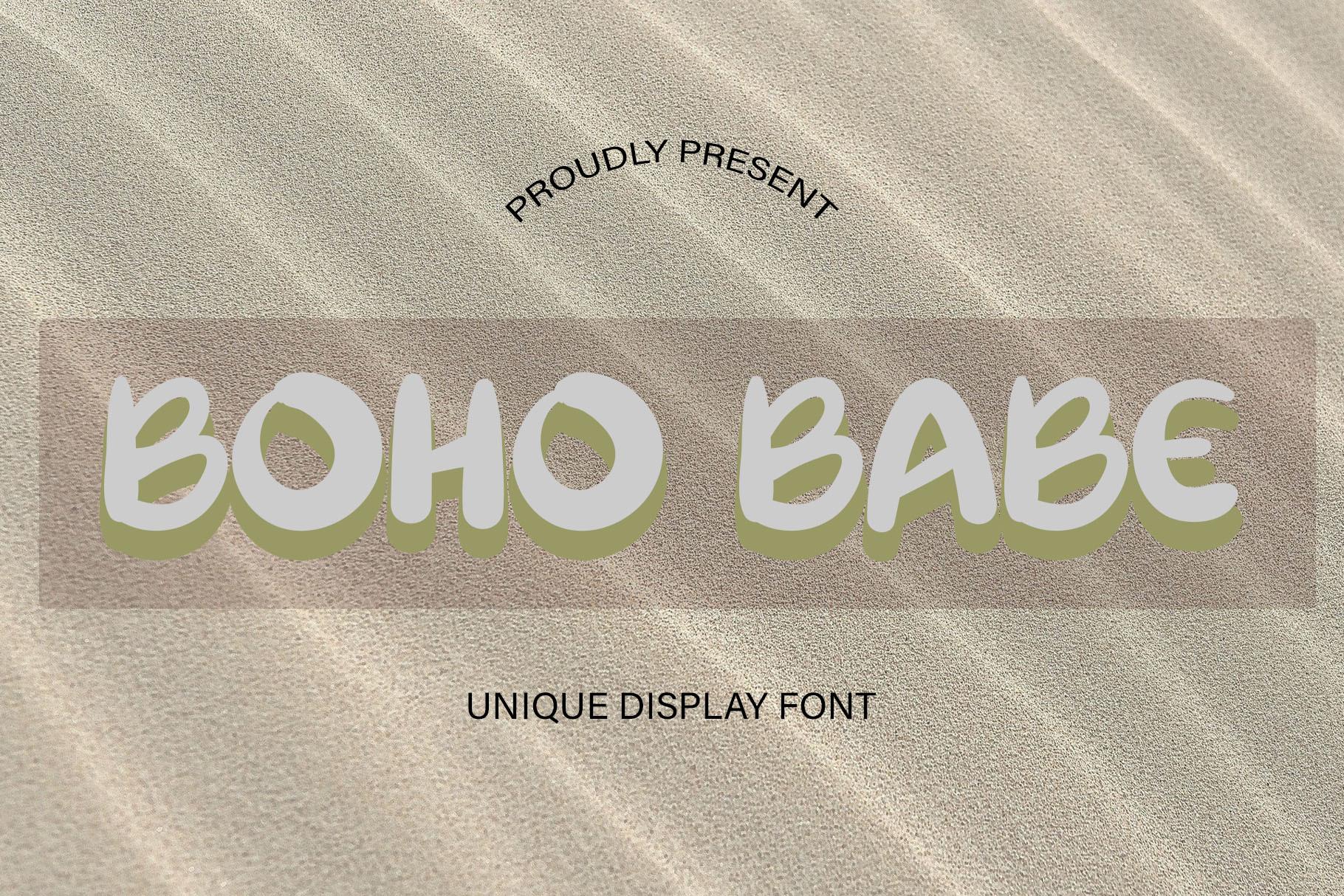 Boho Babe Font