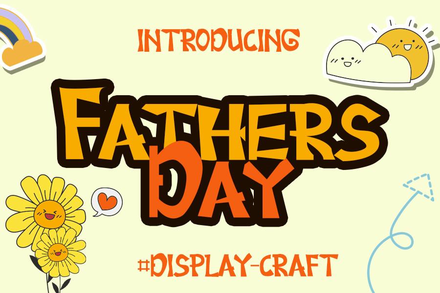 Fathers Day Font