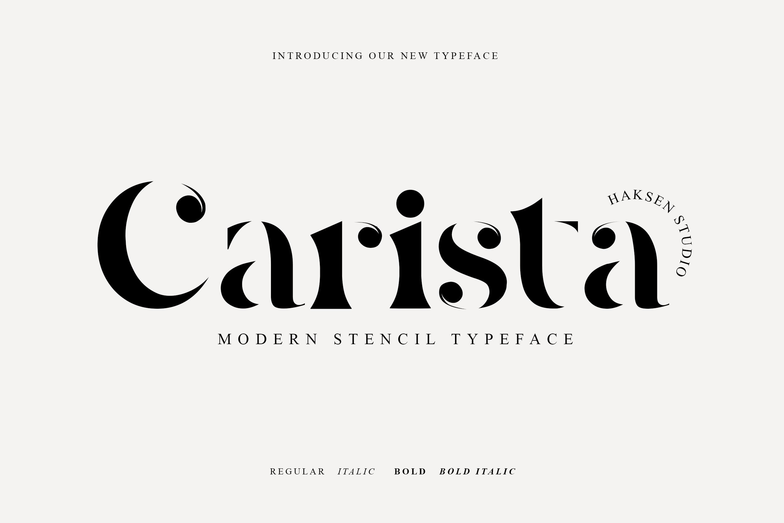 Carista Font