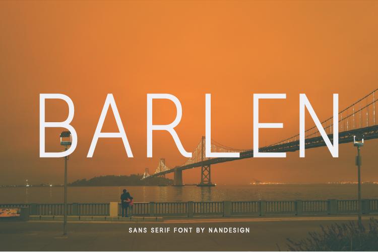 Barlen Font