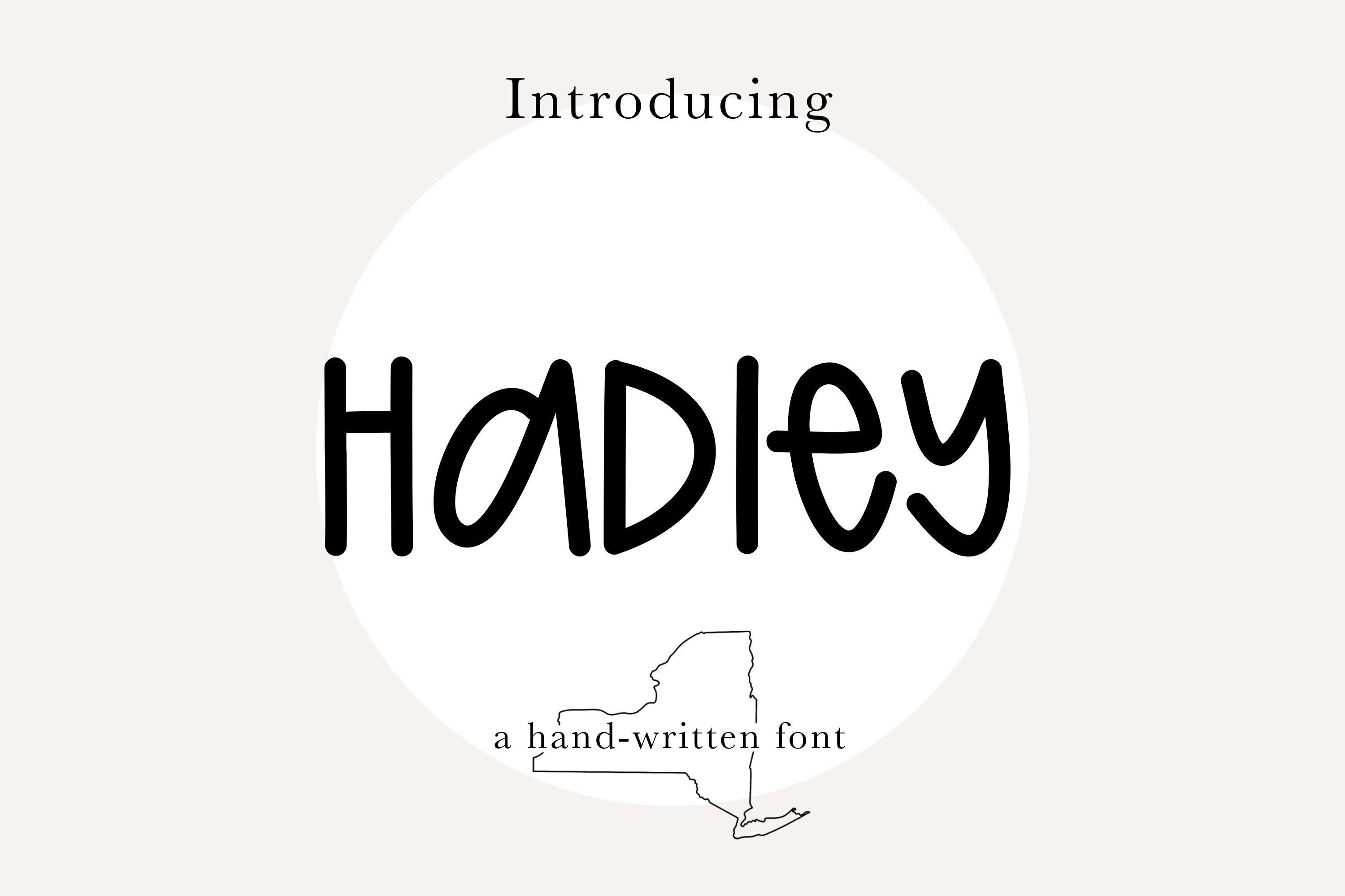 Hadley Font