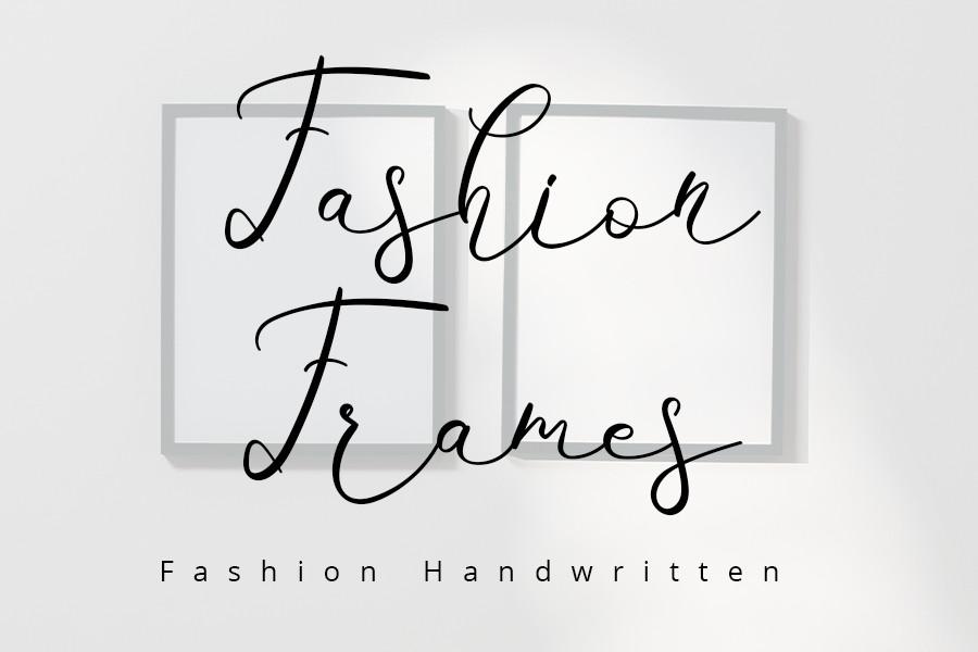 Fashion Frames Font