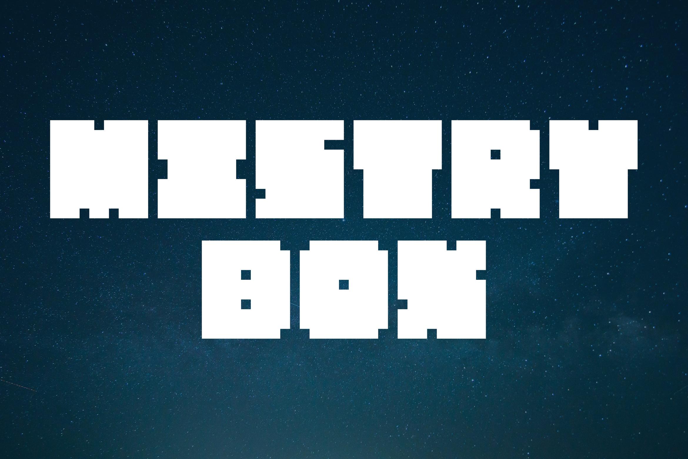 Mistry Box Font