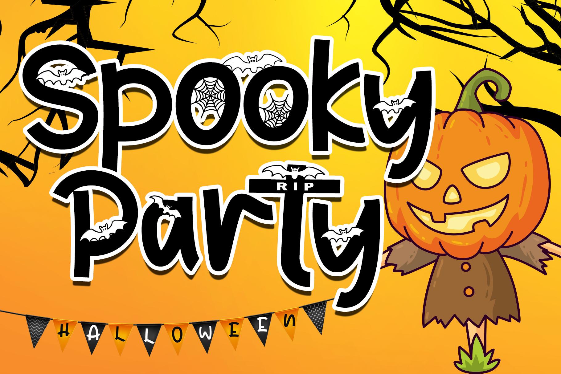 Spooky Party Font