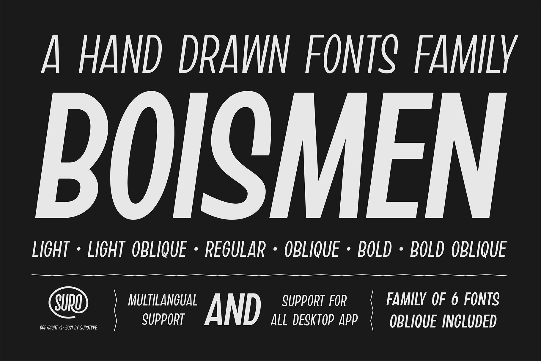 Boismen Font
