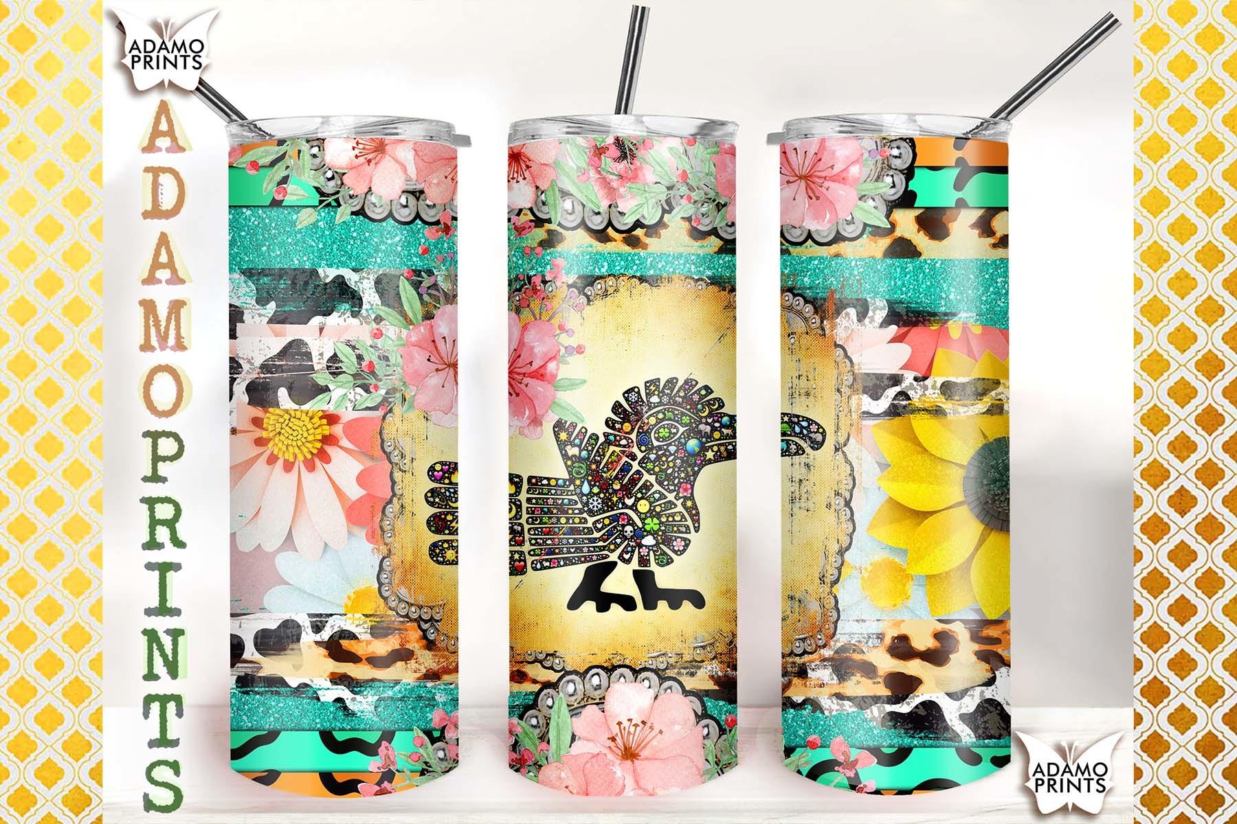 Aztec Bird 20oz Tumbler
