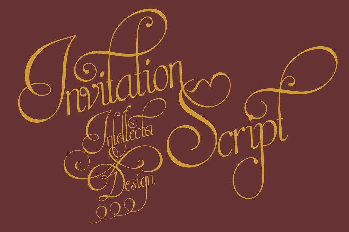 Invitation Limited Font
