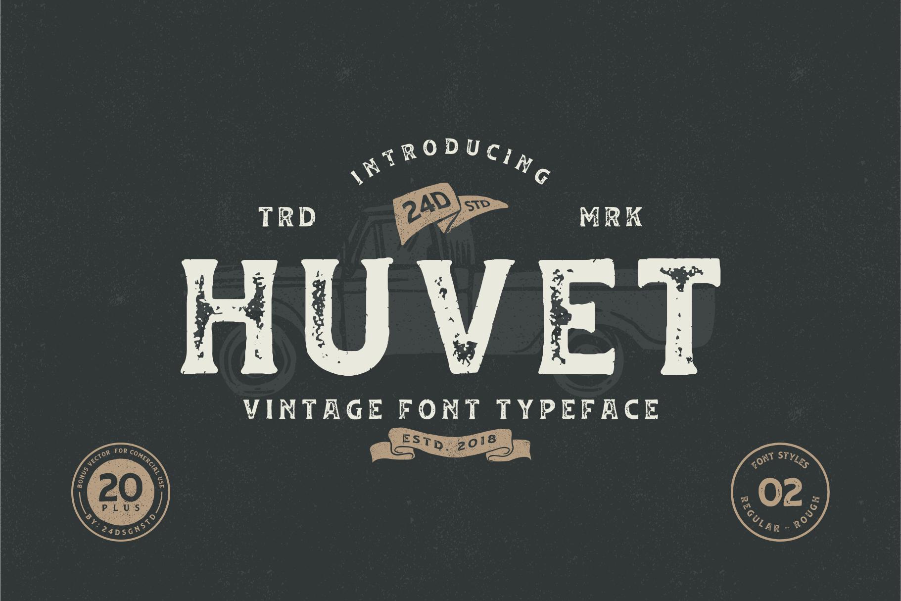 Huvet Font