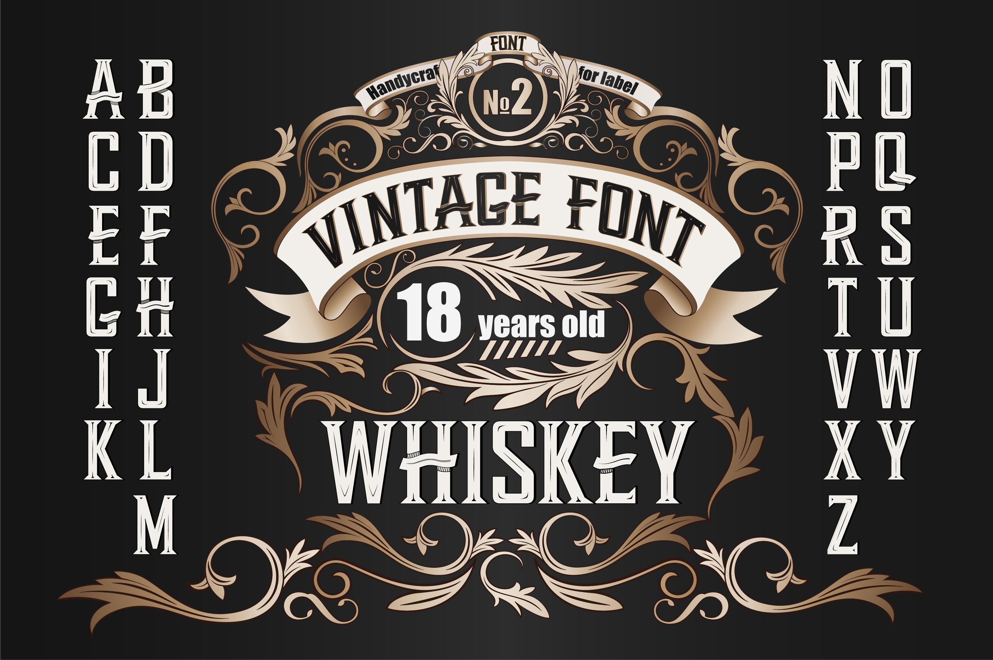 Whiskey Font