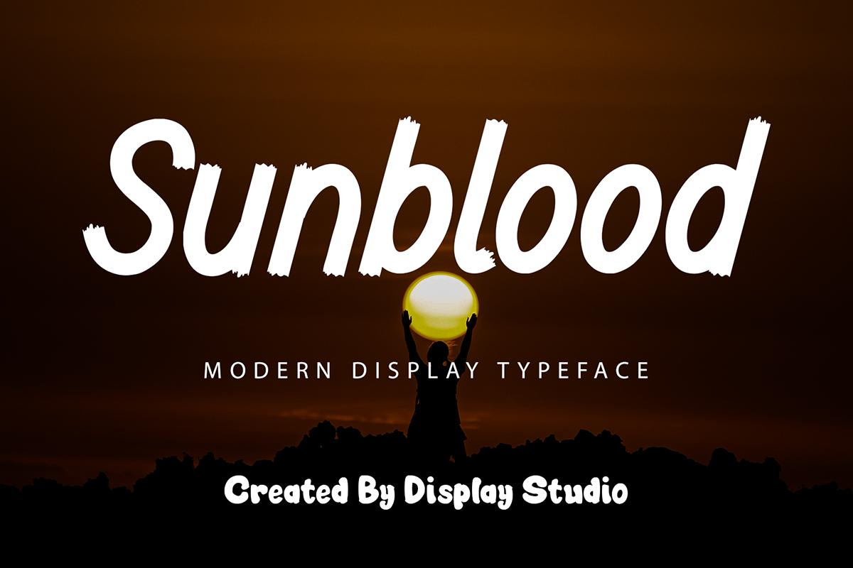 Sunblood Font