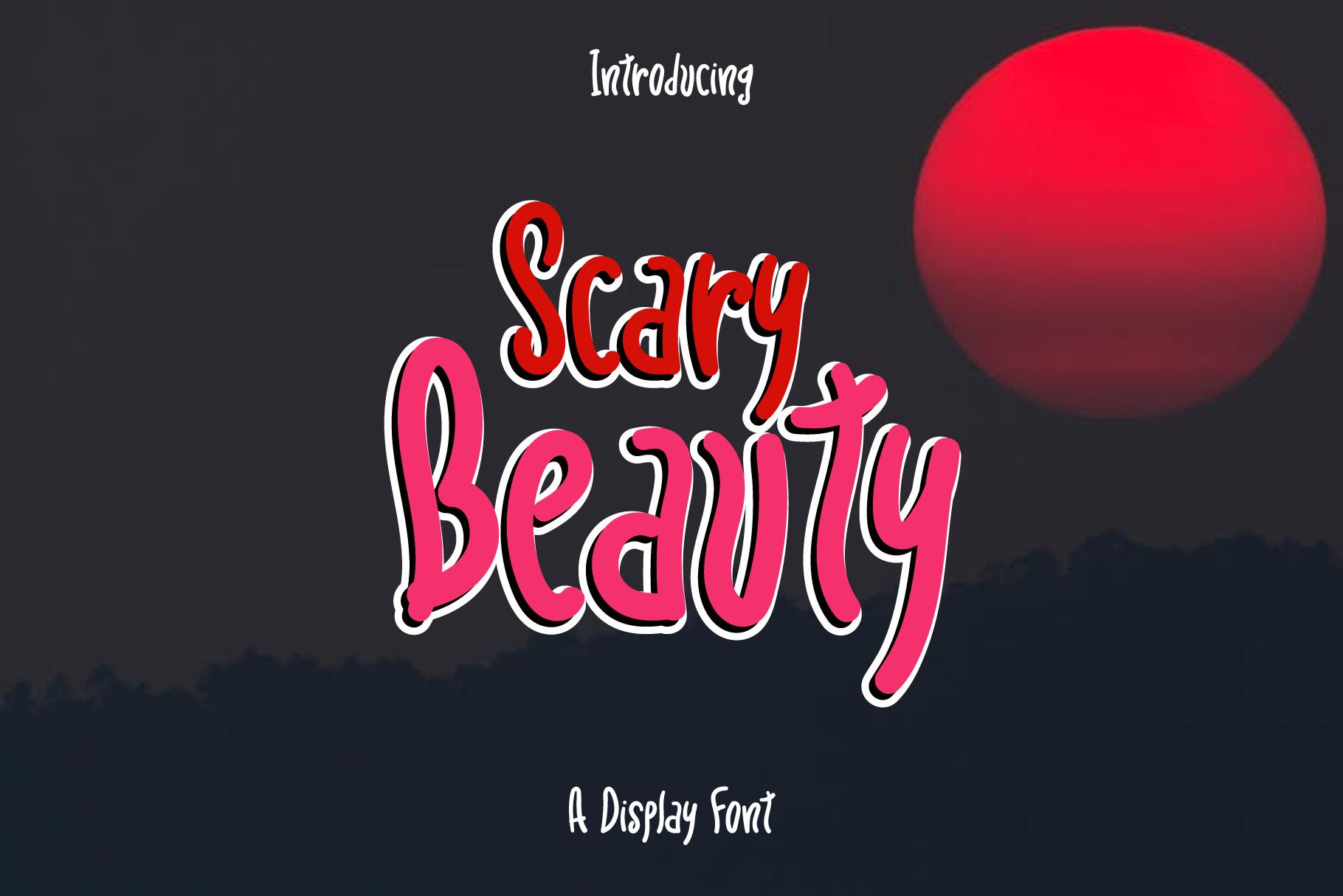 Scary Beauty Font