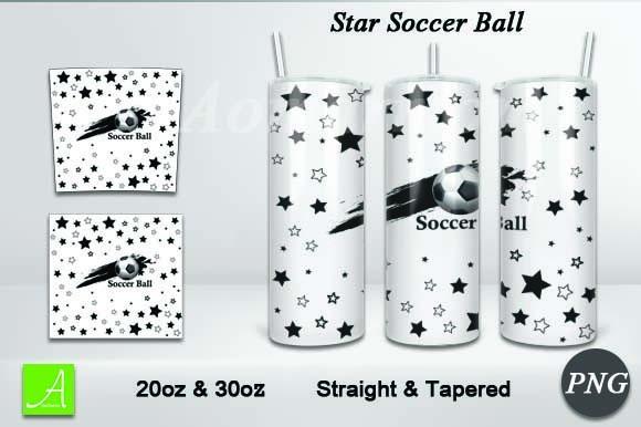 Skinny Tumbler Soccer Ball 20oz&30oz