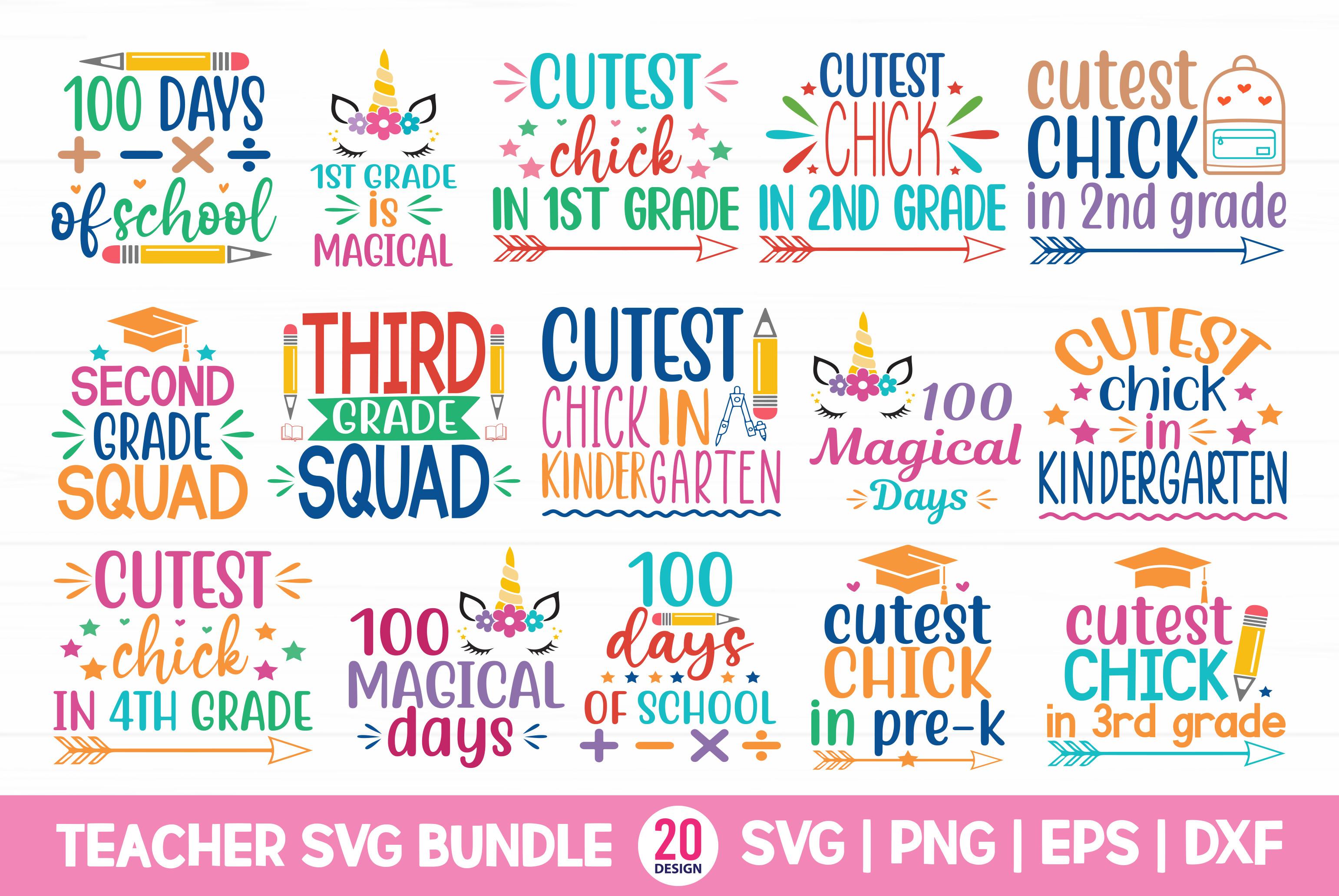 School SVG Bundle