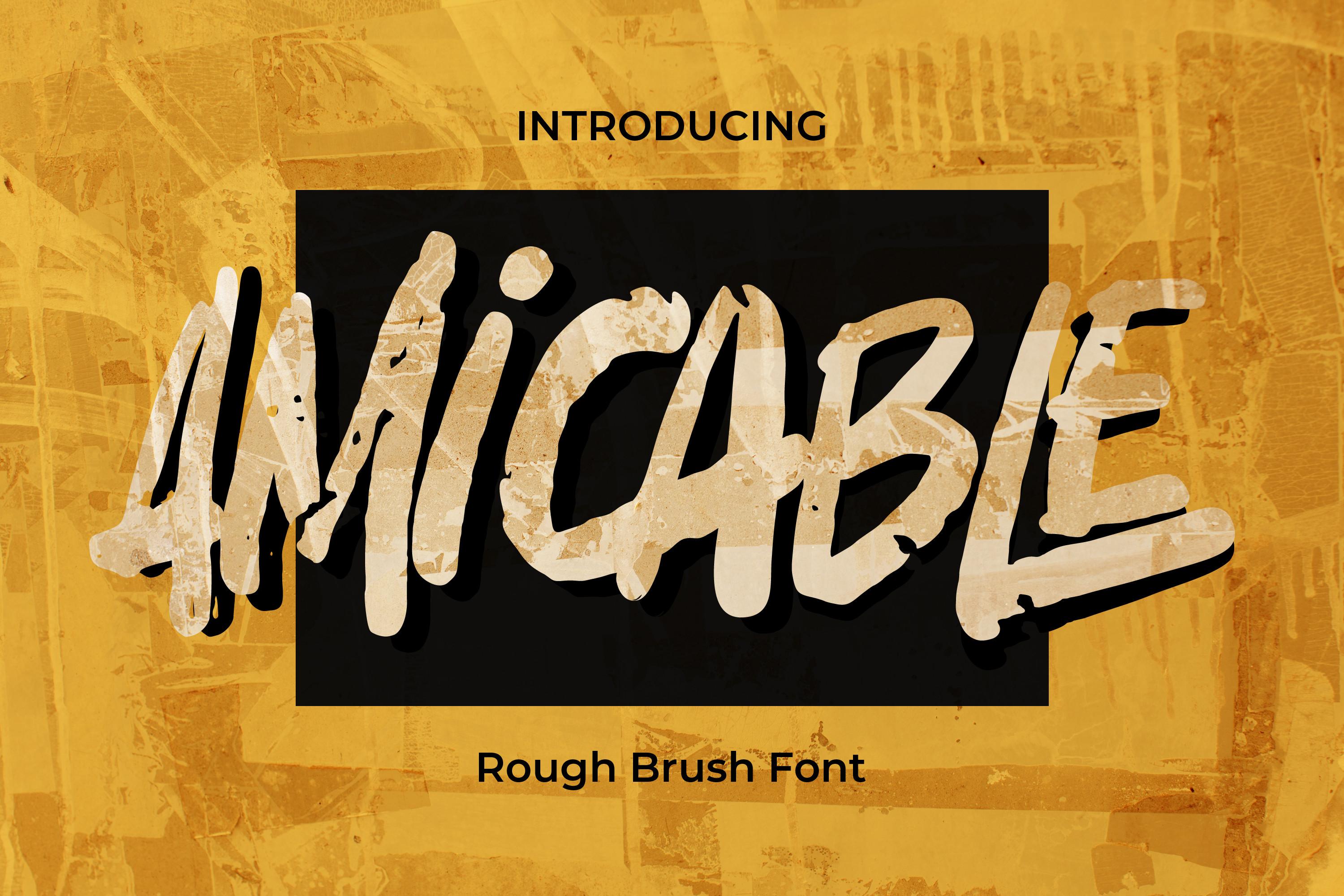 Amicable Font