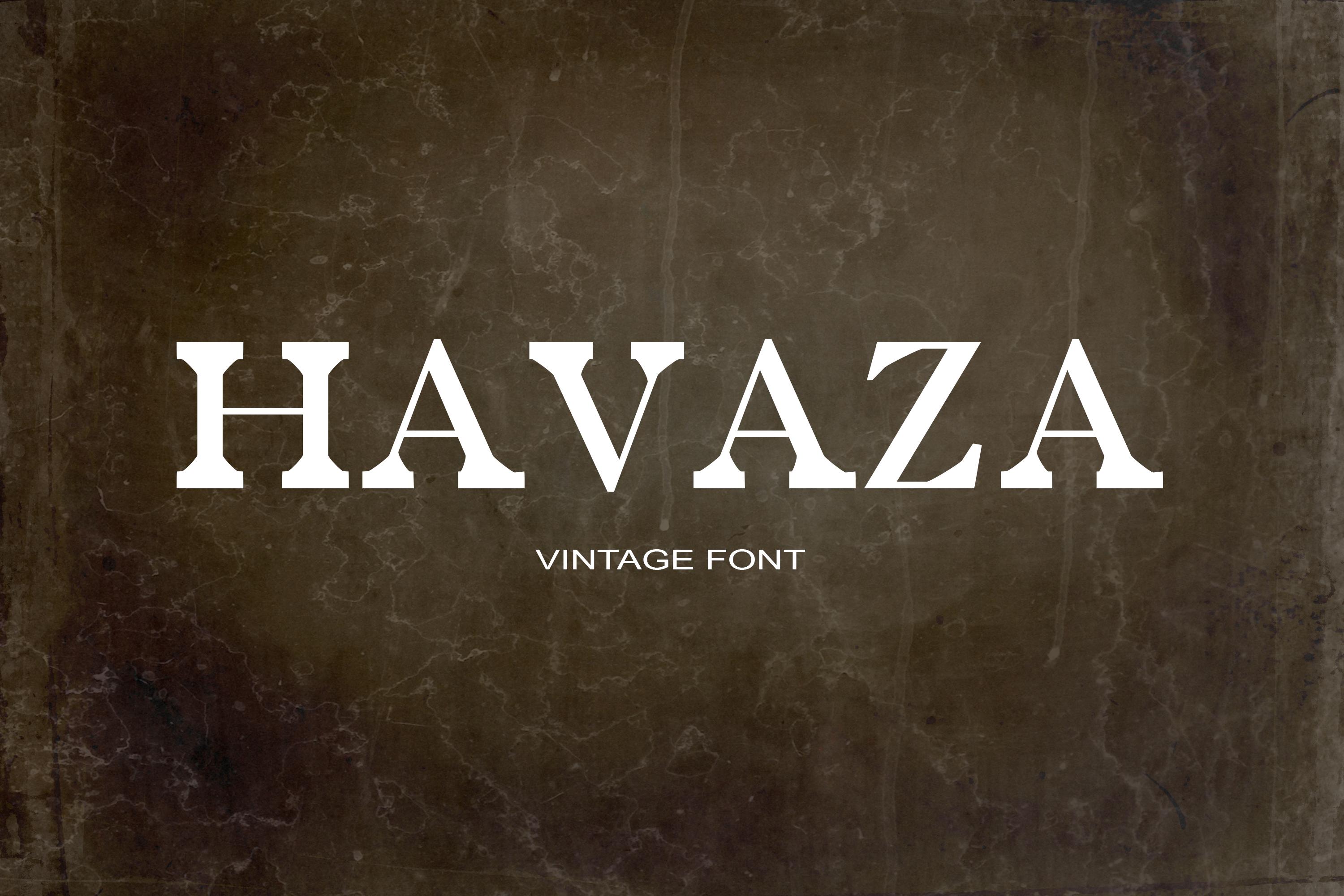 Havaza Font
