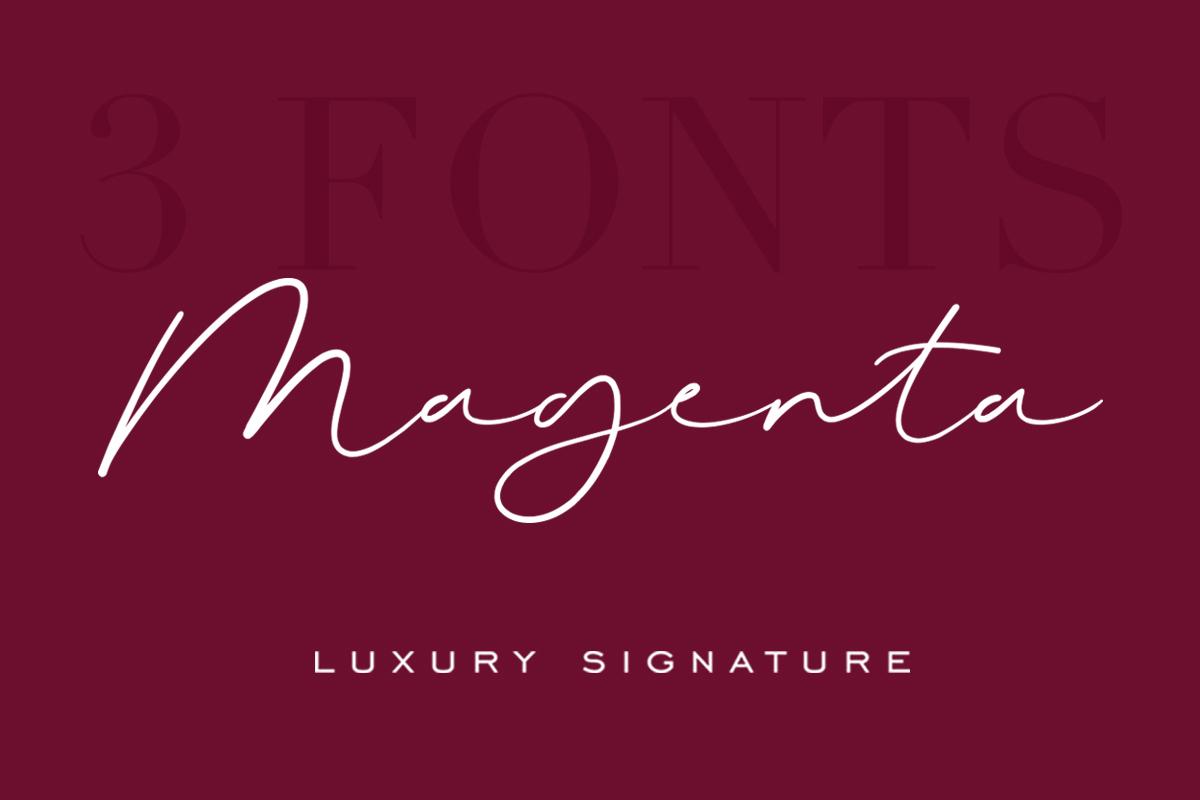 Magenta Duo Font