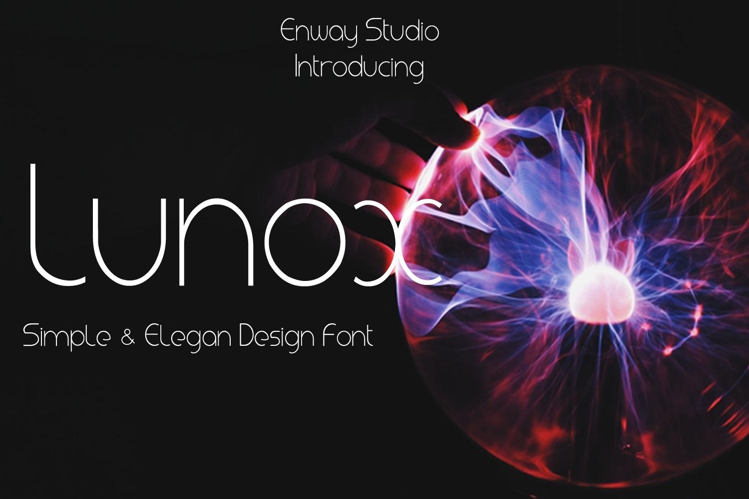 Lunox Font