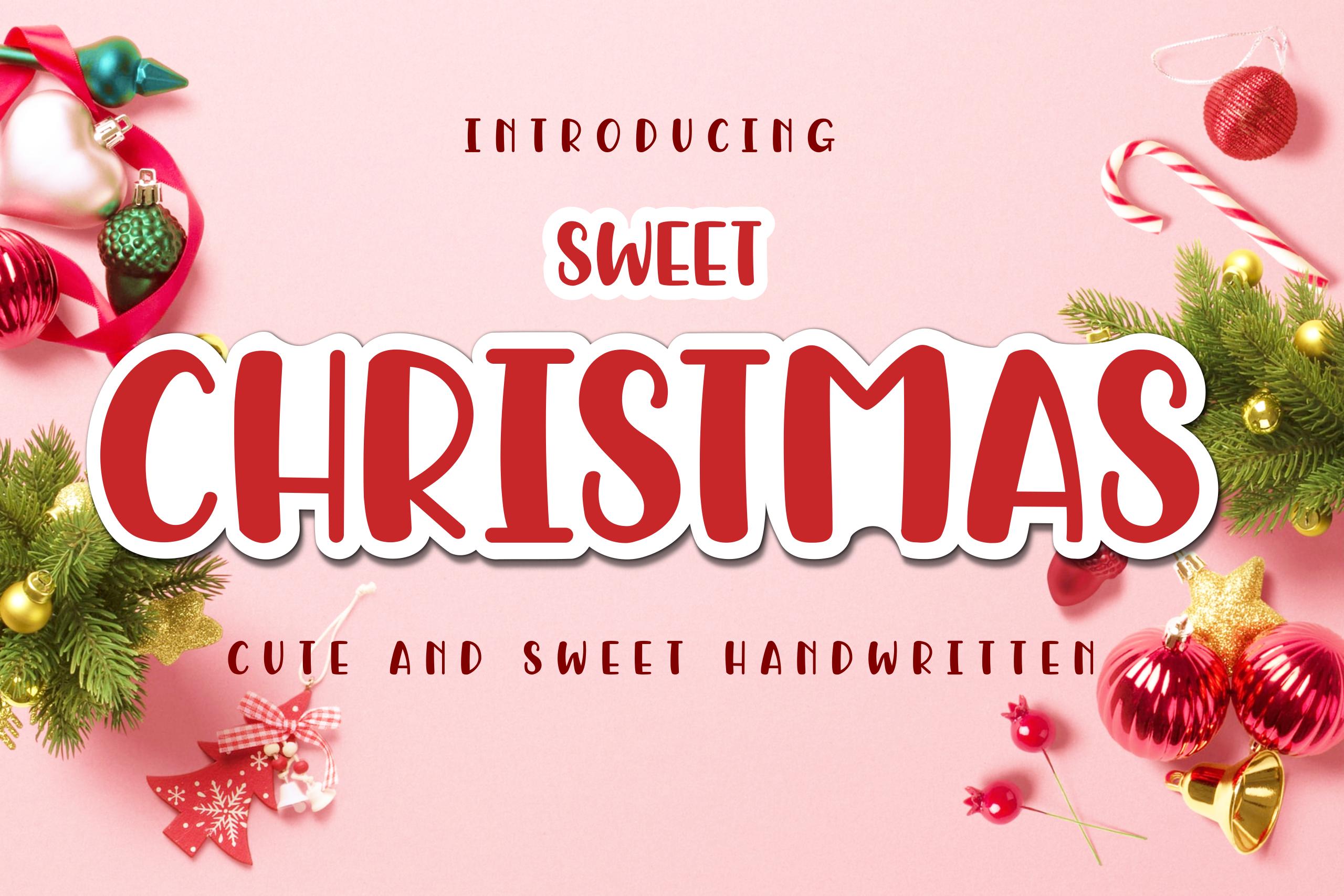 Sweet Christmas Font